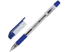 80531 [141701]Ручка шариковая масляная «BRAUBERG Max-Oil» прозрачный корпус 0,7 мм СИНЯЯ (12шт/уп)