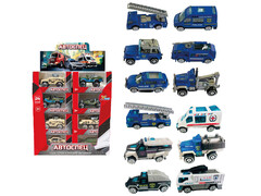 80576 [1002945]Машинка «Полицейская техника» 8 см металл. инерц. в кор.