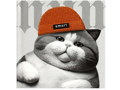 80607 [70123]Блокнот 105*105 мм 48 л клетка «КОТ В ШАПОЧКЕ» (7БЦ, офсет)