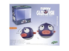 Рыба на бат. (забавно двигается) 12,5*9,2*13 см в кор. Y24111068