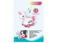 80683 [Y23648437]Единорог на бат. (свет, звук) 23*11,5*19,5 см в кор. Y23648437