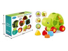 Сортер-каталка "Черепашка" 20*11*15,5 см в кор. ZY1855490