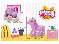 80697 [Y1378144]Лошадка с аксесс. 22,5*8,8*24 см в кор. Y1378144