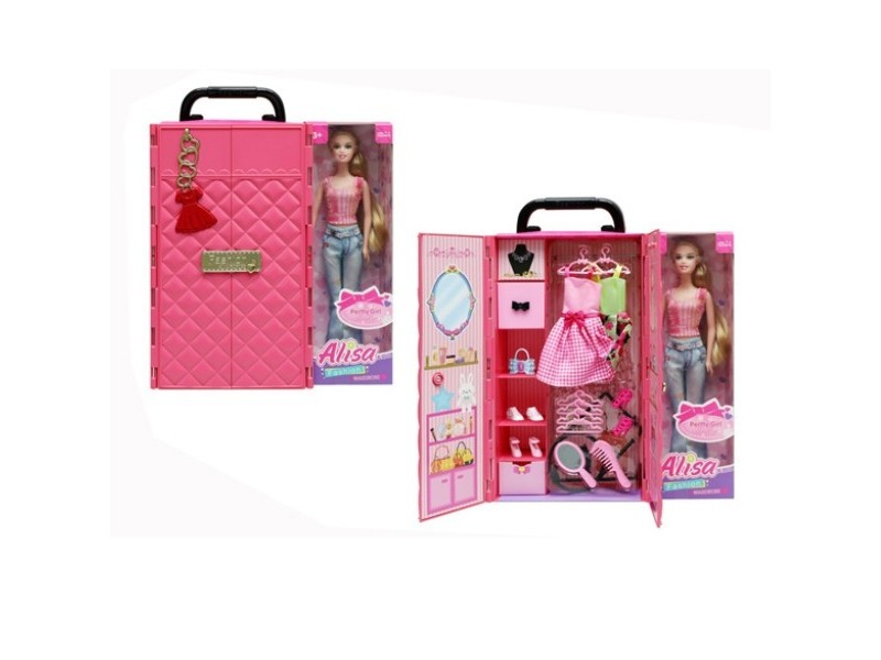 Кукла 29 см с аксесс. 32*28*7,5 см в шкафу 3107766
