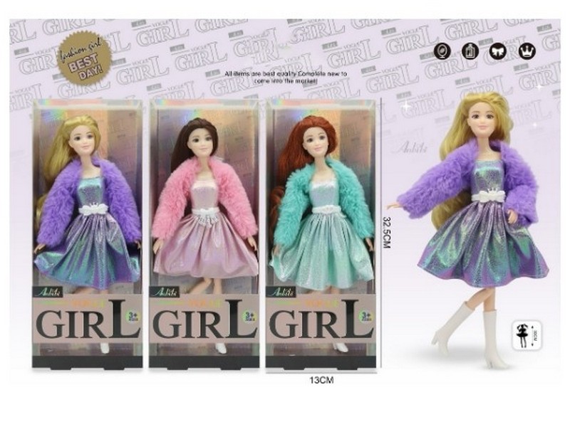 Кукла 29 см шарнирная в кор. Y17707597