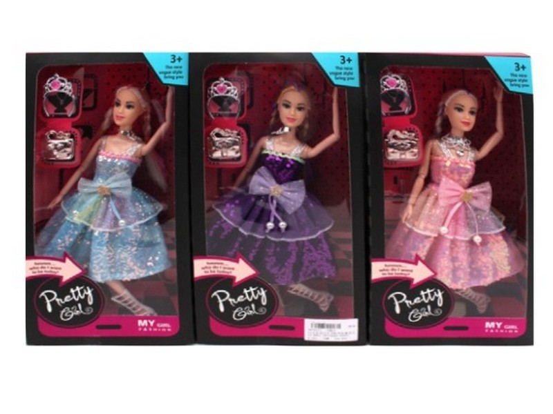 Кукла 29 см шарнирная с аксесс. в кор. 3075623