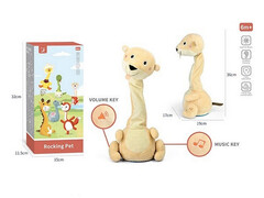 Игрушка мягкая "Ленивец" на бат. (свет, звук) 15*11,5*32 см в кор. 2868067