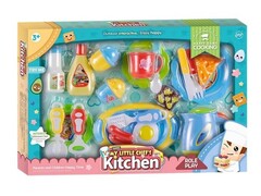 80747 [3103840]Набор посуды с продуктами 43,5*29,5*5 см в кор. 3103840