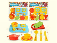 80751 [2922291]Набор посуды с плитой 31*25 см в пак. 2922291