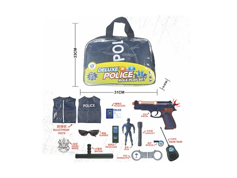Полицейский набор 31*23*6,5 см в сумочке Y11813235