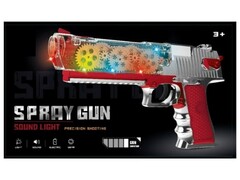 Пистолет на бат. с шестеренками (свет, звук, пар) 27,5*13,7*4,4 см в кор. Y9414172