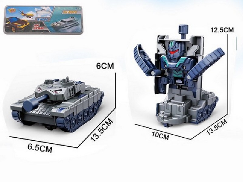 Трансформер-танк 16,5*23 см в пак. M1582-8