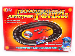 Трек на п/у на бат. (длина трассы 1,25 м) 38*25*5 см в кор. 0807/DT