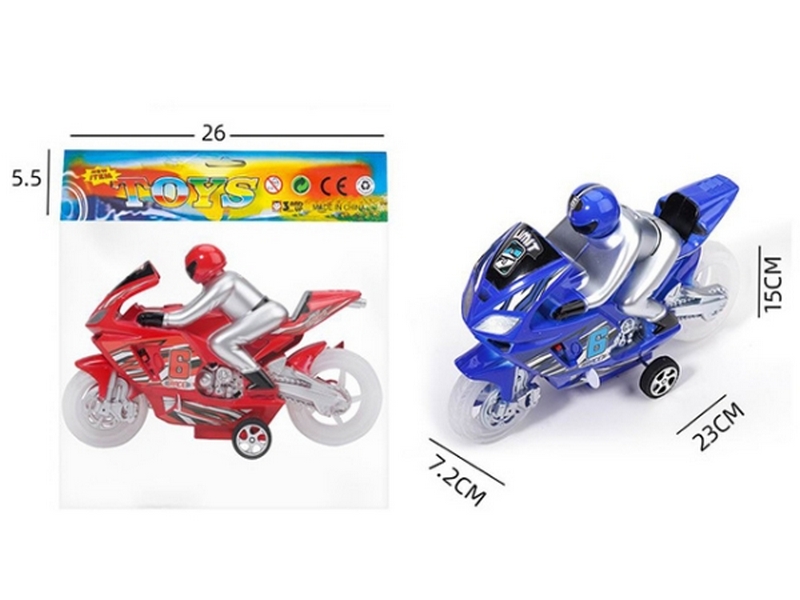 Мотоцикл инерц. 23*7,2*15 см в пак. 3090307