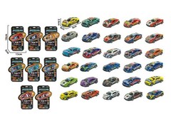 80849 [3102242]Машина металл. 13*3*18 см на планшете 3102242