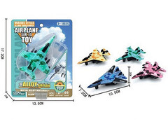 80851 [2478493]Самолет металл. 17,2*13,5*3 см на планшете 2478493