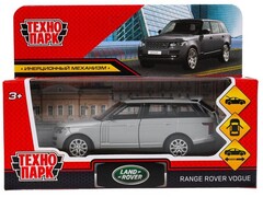81074 [VOGUE-12-GY]Технопарк. Машина «RANGE ROVER VOGUE» металл. инерц. 12 см (открыв. двери, багажник) темно-серый