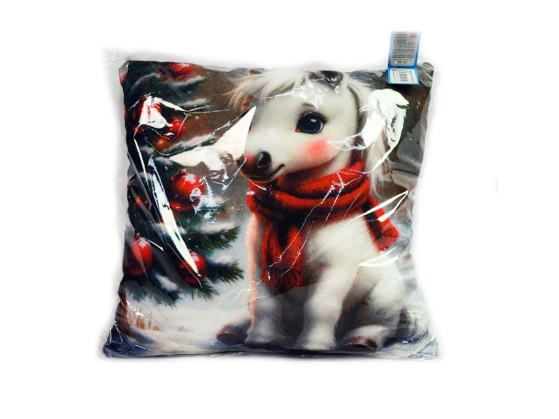 Подушка-игрушка Лошадь елочка LSH-004