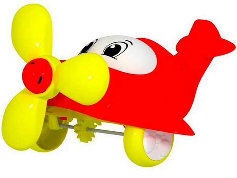 Игрушка-покатушка «Самолет» красный