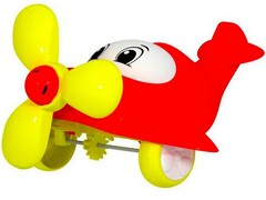 81192&nbsp;[02614]Игрушка-покатушка «Самолет» красный