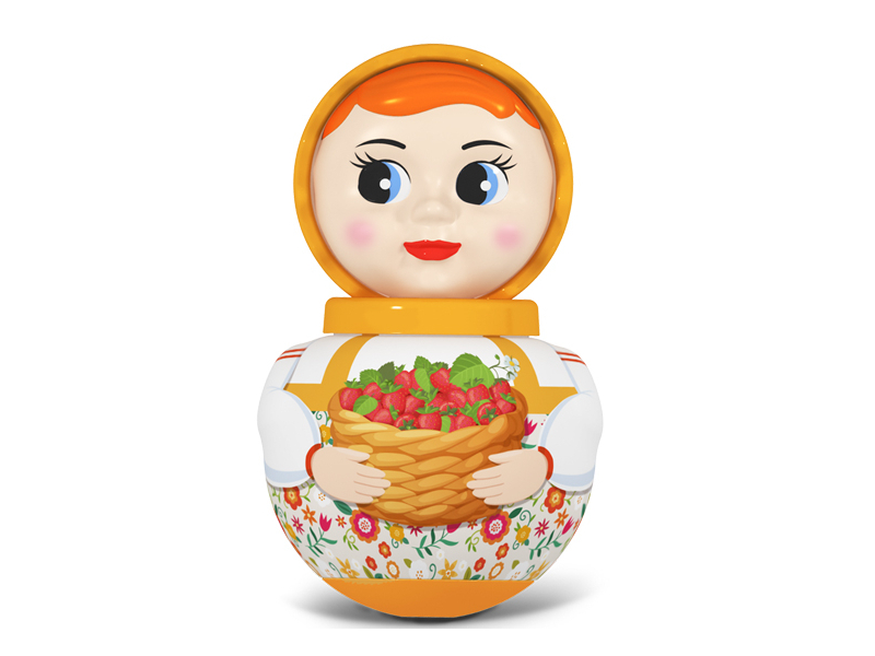 Неваляшка малая "Девочка" (лето)