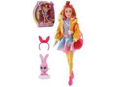 81208 [8493] Кукла шарнирная 29 см с аксесс. в блистере 8493