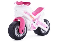 81266&nbsp;[74908]Каталка-мотоцикл "МХ" бело-розовая