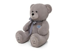 81281&nbsp;[МФил/30/78-1]Медведь Фил 30 см (сидя) серый