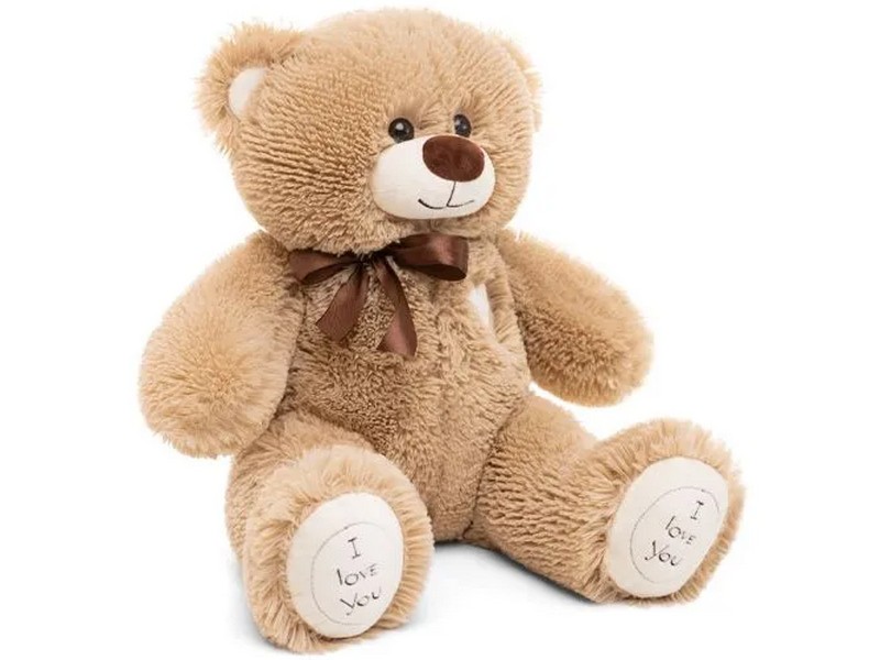 Медведь Арчи 65 см кофейный