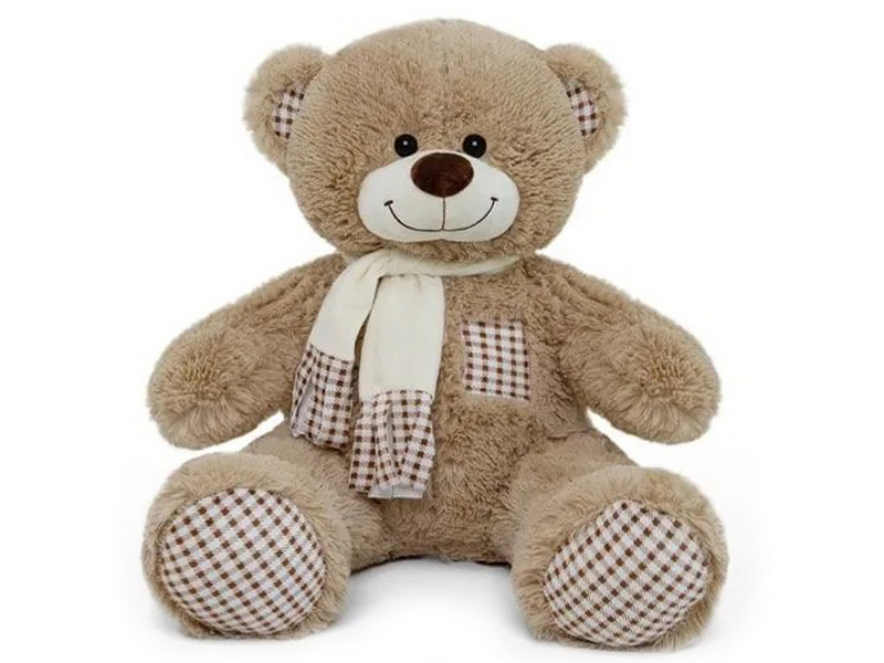 Медведь Тоффи 85 см кофейный