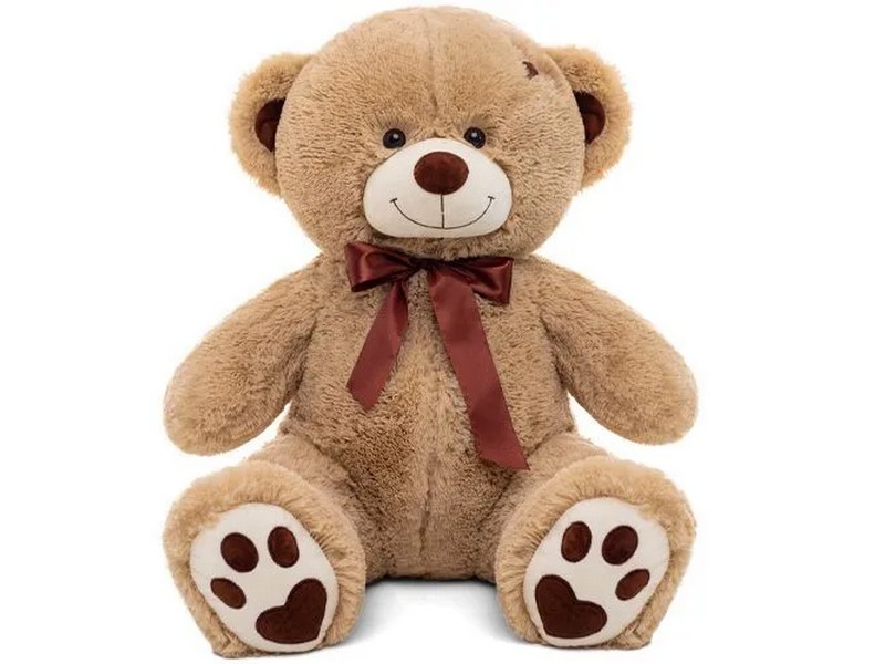 Медведь Тони кофейный 110 см