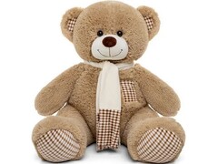 81304&nbsp;[МТоф/60/82]Медведь Тоффи кофейный 110 см