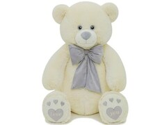 81307&nbsp;[МП/70/53]Медведь Пьер с бантом 130 см латте