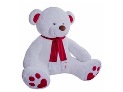 81317&nbsp;[МК/110/31]Медведь Кельвин 200 см белый