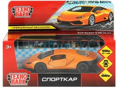 4660254413634 Машина металл СПОРТКАР, 12 см, двери, багаж., инерц, кор. Технопарк в кор.2*120шт 2210C0153-R