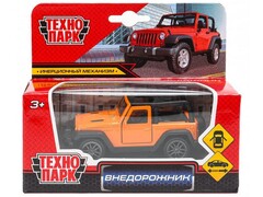 81497 [2301C0054-R] 4660254448124 Модель металл ВНЕДОРОЖНИК 10см, инерц., двери Технопарк в кор.2*144шт 2301C0054-R