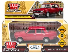 81498 [2105-12-KN] 4660254434905 Машина металл LADA ваз-2105 1997 12 cm, двери, багаж, инерц., кармен, кор. Технопарк в кор.2*36шт 2105-12-KN