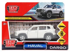 81501&nbsp;[DARGO-12-SR]4660254452831 Машина металл HAVAL haval dargo,дл 12 см, дв,багаж,инер, серебристый, в кор. Технопарк в кор.2*36шт DARGO-12-SR