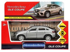 4690590159231 Машина металл MERCEDES-BENZ GLE COUPE длин 12 см, двери, багажн, серый, кор. Технопарк в кор.2*36шт GLE-COUPE-GY (72)