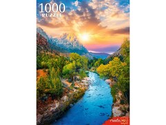 81660 [ШТП1000-8284] ПАЗЛЫ 1000 элементов. РЕЧНОЙ ПЕЙЗАЖ