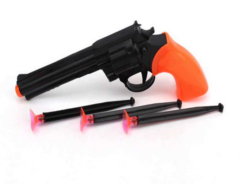 Револьвер 18 см с присосками в пак. 2174853