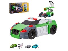 81691&nbsp;[IT110909]Машина-парковка с техникой 25*11.5*8.8 см в кор. IT110909