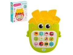 Телефон "Первые уроки" (свет, звук, песенки А.С. Пушкина) 10,5*4*14 см в кор. IT110571