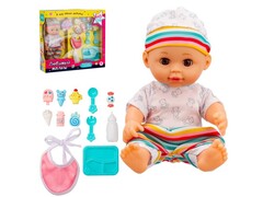 Пупс 28 см (пьет, писает) с аксесс. 38*35*9 см в кор. IT110966