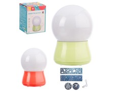 81714&nbsp;[Y946307]Ночник-светильник "Шар" (проектор) 13,5*13,5*18 см в кор. Y946307