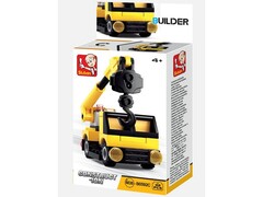 Конструктор "Машина-кран" 32 дет. в кор. M38-B0592C