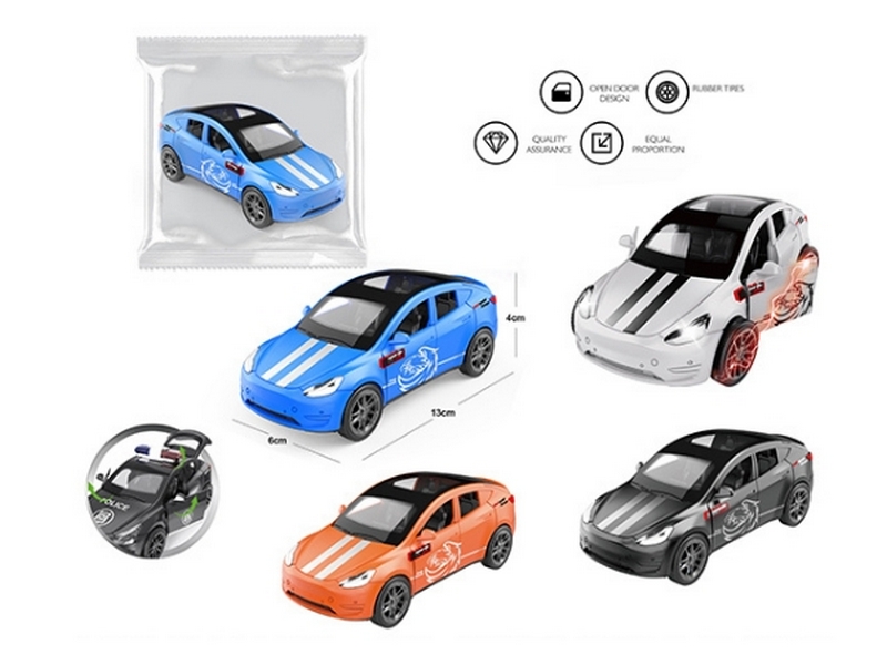 Машина инерц. (открыв. двери) 13*6*4 см в пак. 3101516