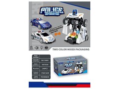 Трансформер-машина "Полиция" на бат. (свет,звук) 17*6*7,6 см в кор. Y9414155