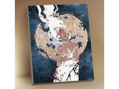 82165 [HR0390] Картина по номерам с поталью 40х50 см Новый мир