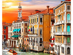 82178 [ST267] Алмазная мозаика 30х40 см «Кусочек Венеции» (без подр., с полн. заполн.)